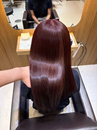 ロング カラー ❤️【暖色カラー】/ HARUKA🍒❤️のヘアスタイル