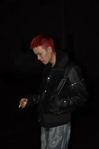 カラー メンズ 中谷 流輝のヘアスタイル