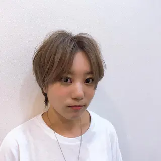 ショート カラー リリー /Men's/パーマのヘアスタイル