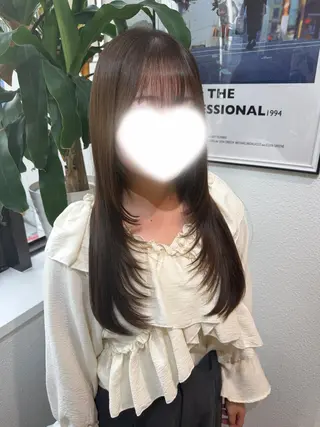 ロング 🎀ブリーチなしカラ ー🎀Mizukiのヘアスタイル