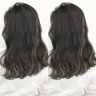 ロング カラー TATSUYA アートディレクターのヘアスタイル