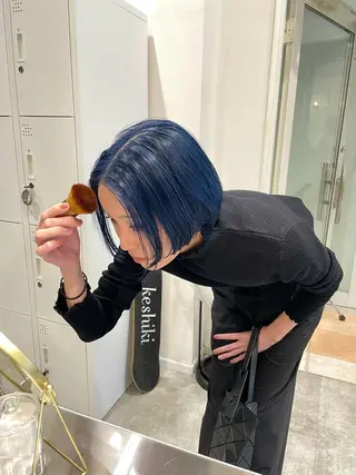 ショート カラー KAZU/レイヤー レイヤー/ハイトーンのヘアスタイル