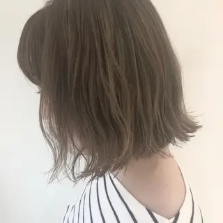 ミディアム カラー マツエク・マツパ 横浜Bob美容師🤎 ERINAのヘアスタイル