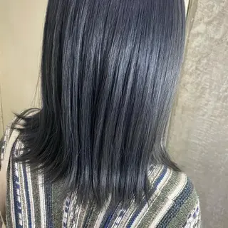 ミディアム カラー 清村 和音のヘアスタイル