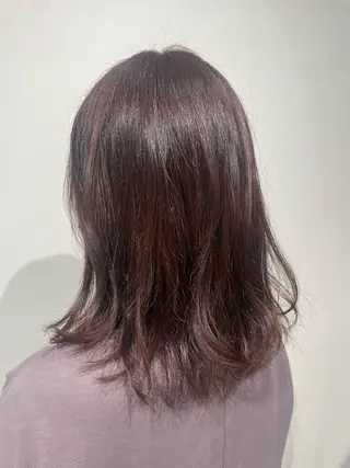 ミディアム urara 🌺aya🌺のヘアスタイル