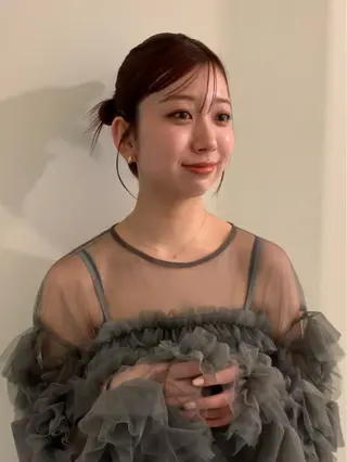ヘアアレンジ 落合希 Olivebeigeのヘアスタイル