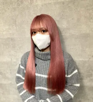 カラー yasuハイトーン/ デザインカラーのヘアスタイル