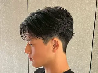 ショート パーマ メンズ 朝ラクパーマ 【SENA】のヘアスタイル