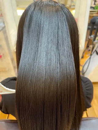 ロング 梶谷 和希のヘアスタイル