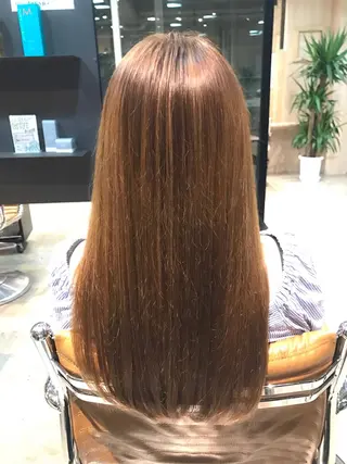 ロング カラー 髪質改善🌟 TAKERUのヘアスタイル