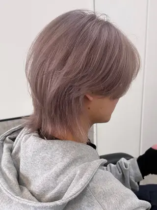 カラー メンズ ハイトーン✨髪質 改善🌈🫧RYOのヘアスタイル