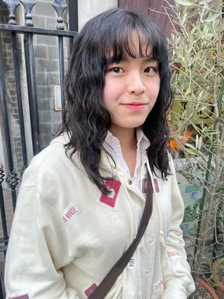 パーマ 平野 叶花のヘアスタイル