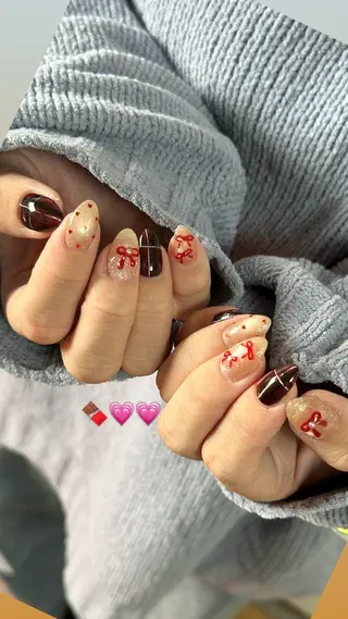 ショート yuka ♡のネイルデザイン
