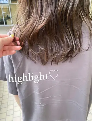 カラー K-two谷町❄️ hinaのヘアスタイル