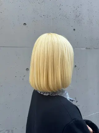 カラー 🧸艶髪ハイトーン 🍪chan🍯のヘアスタイル