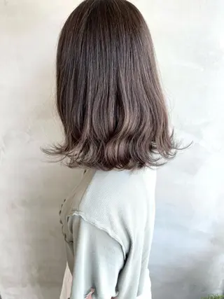 ミディアム カラー ヘアアレンジ ネイル マツエク・マツパ 夜23時まで予約🉑 reverieあきらのヘアスタイル