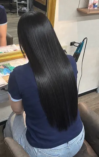 ロング カラー メンズカットモデル 募集中🫧吉田陽菜のヘアスタイル