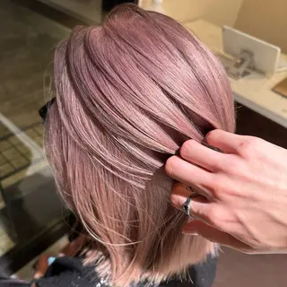 カラー メンズ ウルフレイヤー🐺 シュウタのヘアスタイル
