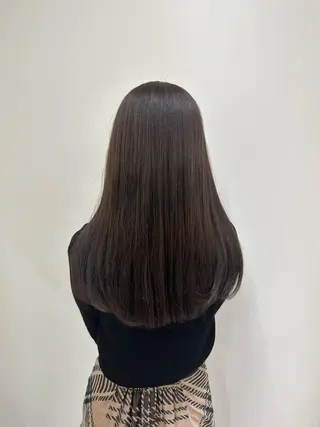 ロング 田中 樹奈のヘアスタイル