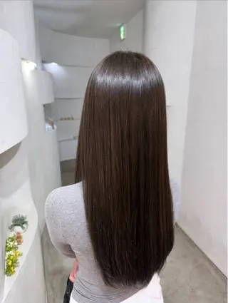 ロング カラー Hikari／暖色／ ブラウンカラー🤍のヘアスタイル