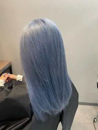 セミロング 髪質改善カラー🫧 横浜/liberteのヘアスタイル