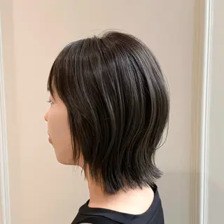 ショート カラー レイヤーカット/ 艶カラー🌙Rinoのヘアスタイル