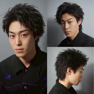 ショート 千葉 翔太のヘアスタイル