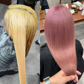 ロング ケアブリーチ🫧 hana🎀のヘアスタイル