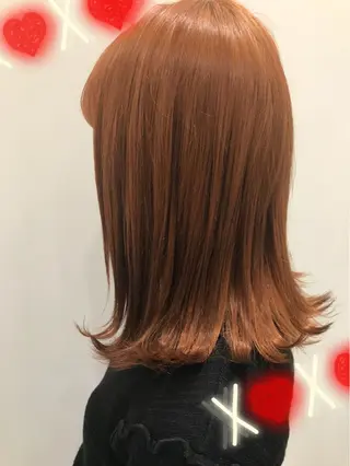 ミディアム カラー 新宿駅近♡個室 ♡関口三都季🌜のヘアスタイル