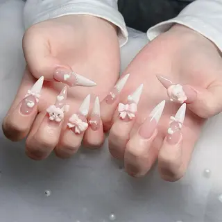 ネイル キノコ H.babynailのネイルデザイン