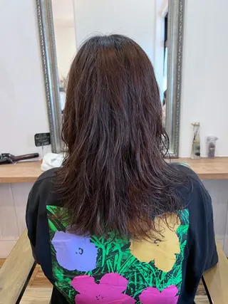 ロング カラー 🐰ハイトーンカラー 畠山 渡🐰のヘアスタイル