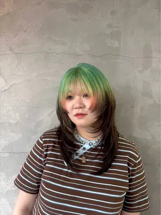 セミロング MIREI🍒⋆꙳ 💟のヘアスタイル