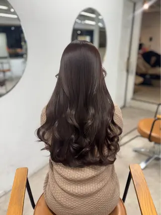 ロング カラー 透明感カラー/ 艶髪/新宿/NANAのヘアスタイル