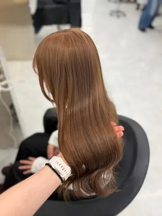 カラー 透明感カラー🎀艶髪 Anju/渋谷🎀のヘアスタイル