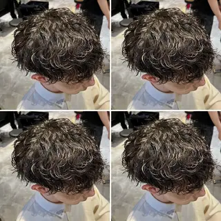 パーマ メンズ メンズパーマ特化 店長望月謙二郎のヘアスタイル