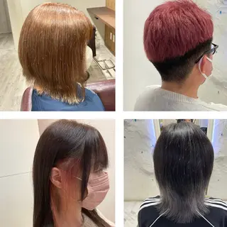 カラー 鈴木 悠孝のヘアスタイル
