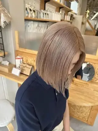 カラー 北川 智海のヘアスタイル
