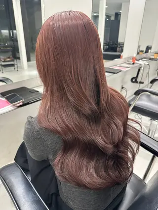 ロング カラー ブリーチモデル募集中 /新潟万代/かこ🩵のヘアスタイル