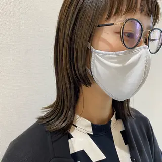 ミディアム カラー ROCCA hair eje. 千晴のヘアスタイル