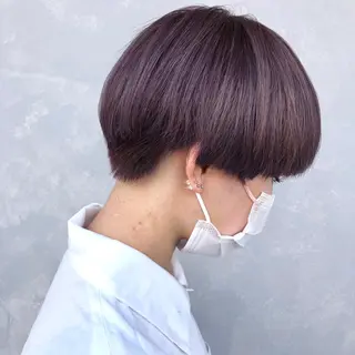ショート 中島 沙也加のヘアスタイル