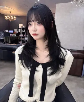 セミロング 佐藤 香太のヘアスタイル