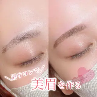 アイブロウ mignon /まつげパーマ・小顔の眉毛・アイブロウイメージ