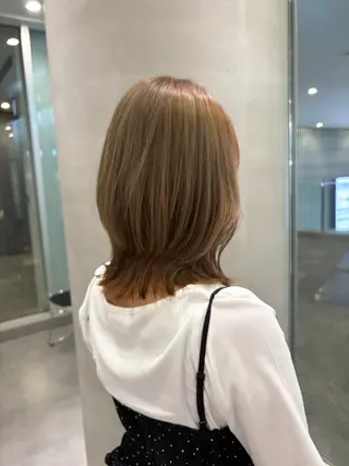 ミディアム カラー 岐阜駅近く/カット/ メンズ/モデル募集中のヘアスタイル