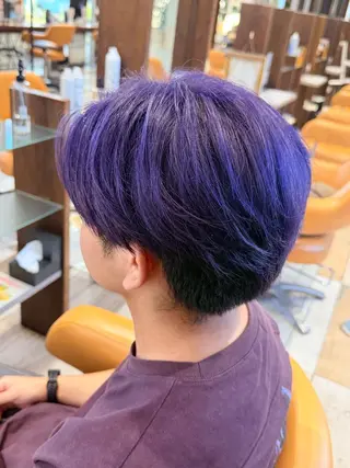 カラー 松本 ヒユウのヘアスタイル