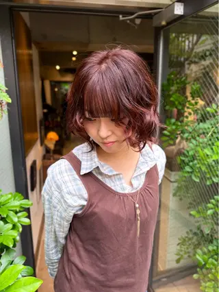 カラー 艶髪艶カラー 🔥平口はのんのヘアスタイル