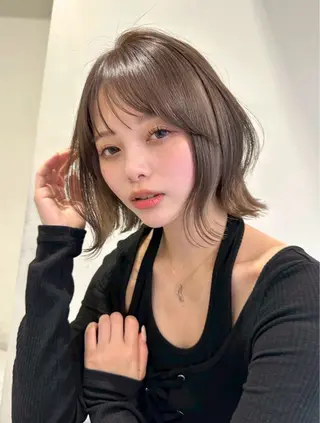 ショート カラー ヘアアレンジ 🫧透明感カラー/ Wカラー🫧namiのヘアスタイル