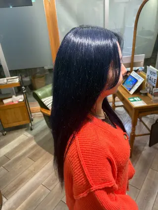 ロング カラー 鮫島海斗☆レイヤー☆ ケアブリーチのヘアスタイル