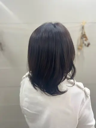カラー 田口 夏鈴のヘアスタイル