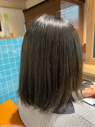 ミディアム カラー 🟣メンズパーマ 川端 永遠🟣のヘアスタイル