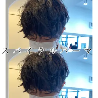 パーマ メンズ 似合う髪型見つけます AYAKAのヘアスタイル